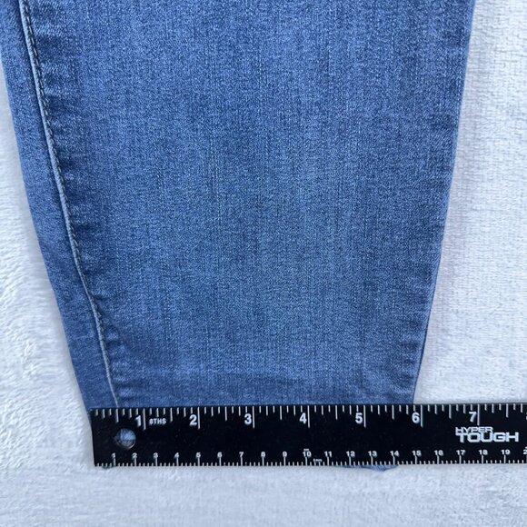 Buffalo David Bitton Ankle Grazer Jeans Super Soft Stretch Women's Blue SZ 12/32 - Picture 9 of 10